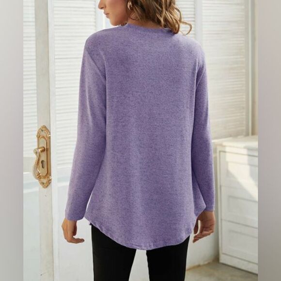 Enno Crewneck Long-Sleeve Top sz 2XL - Picture 4 of 14
